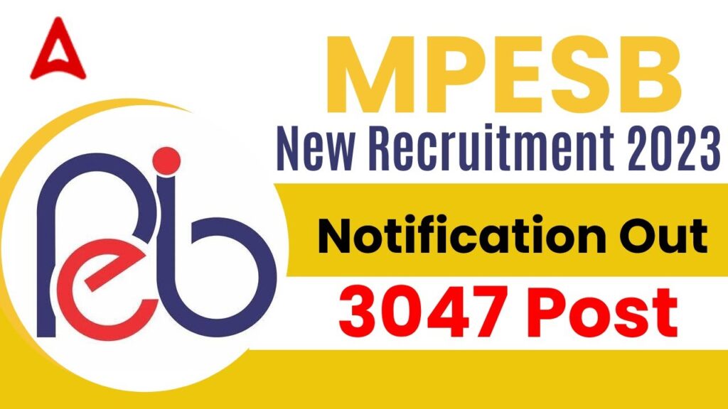 MPPEB Recruitment 2023: मध्यप्रदेश में मिल रहा है युवाओं को शानदार मौका, आज ही करें अप्लाई…