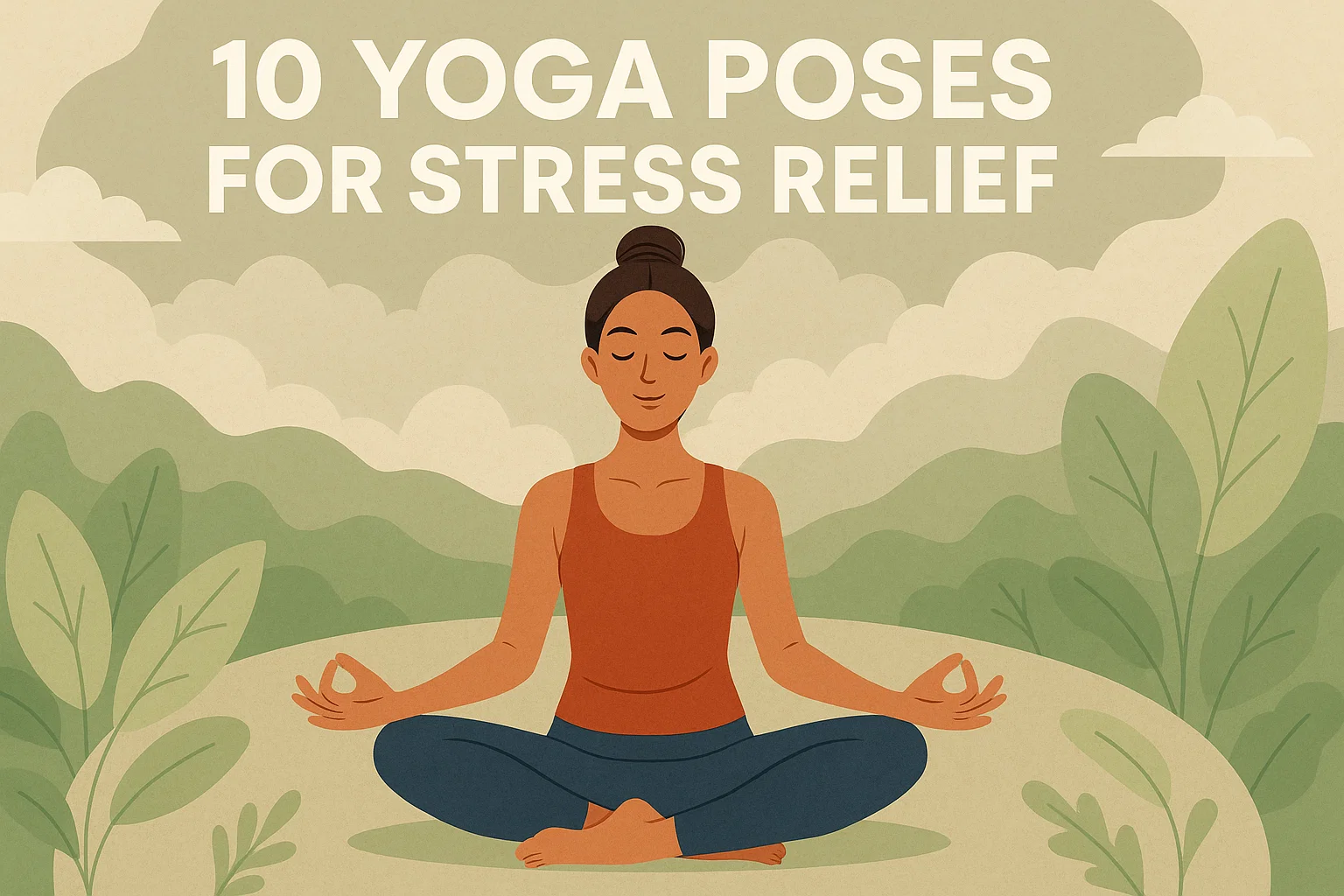10 Yoga Poses for Stress Relief 2025