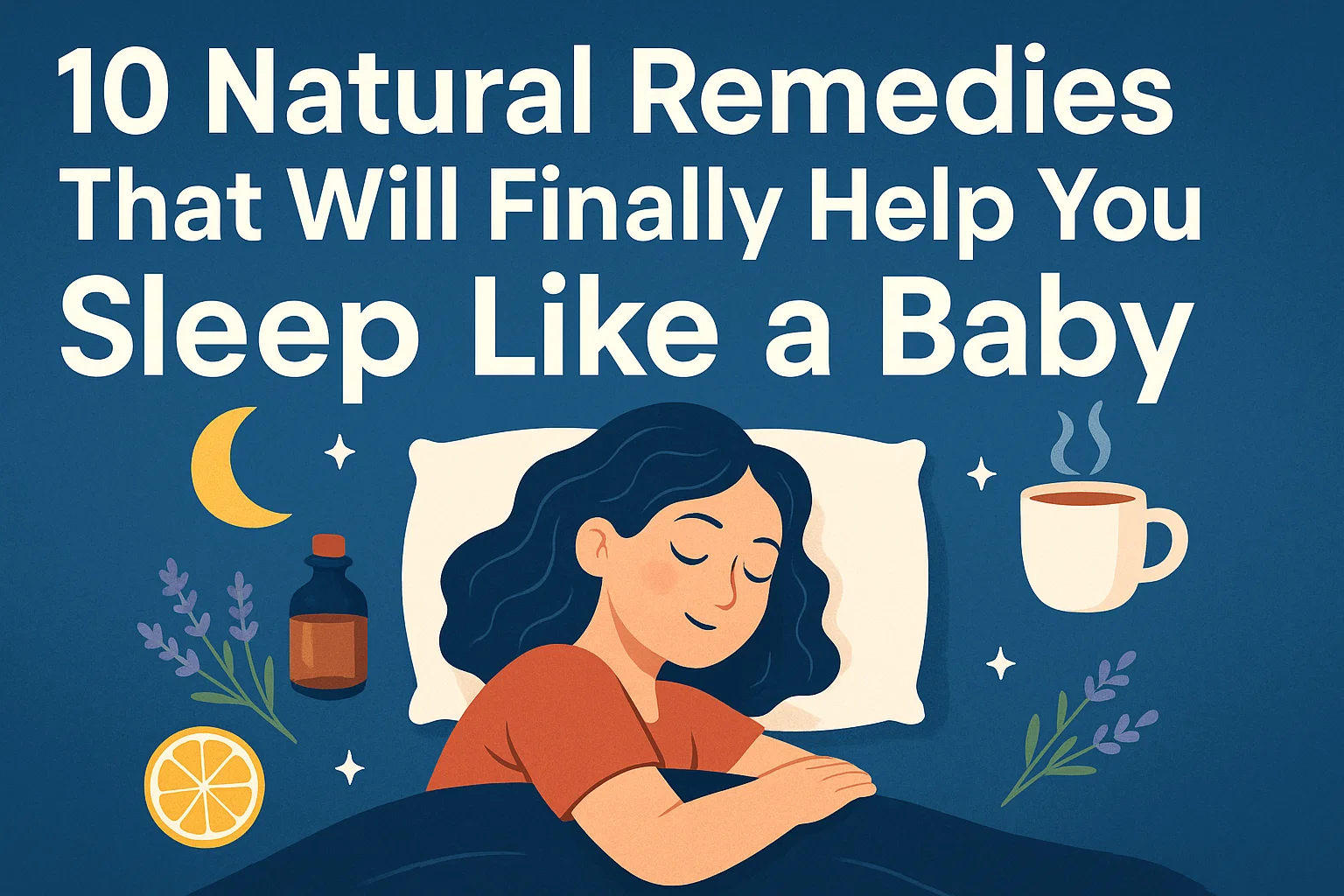 10 Natural Remedies That Will Finally Help You Sleep Like a Baby