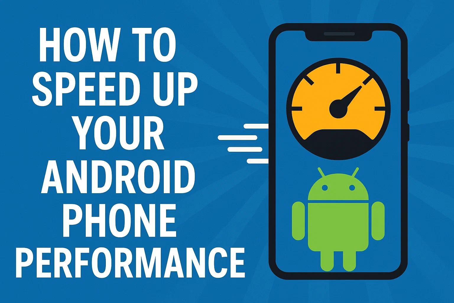 How to Speed Up Your Android Phone Performance