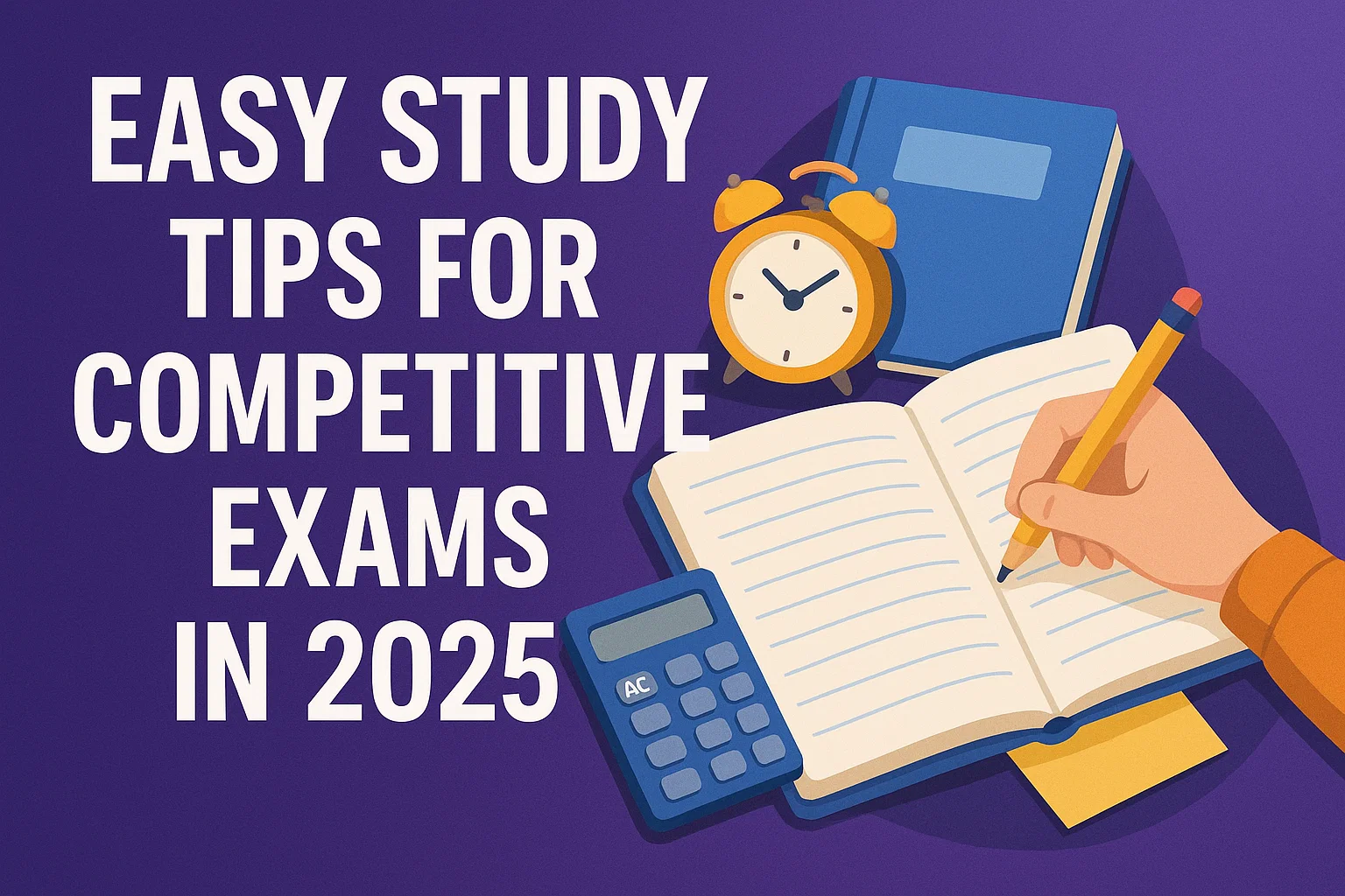 Easy Study Tips for Competitive Exams in 2025
