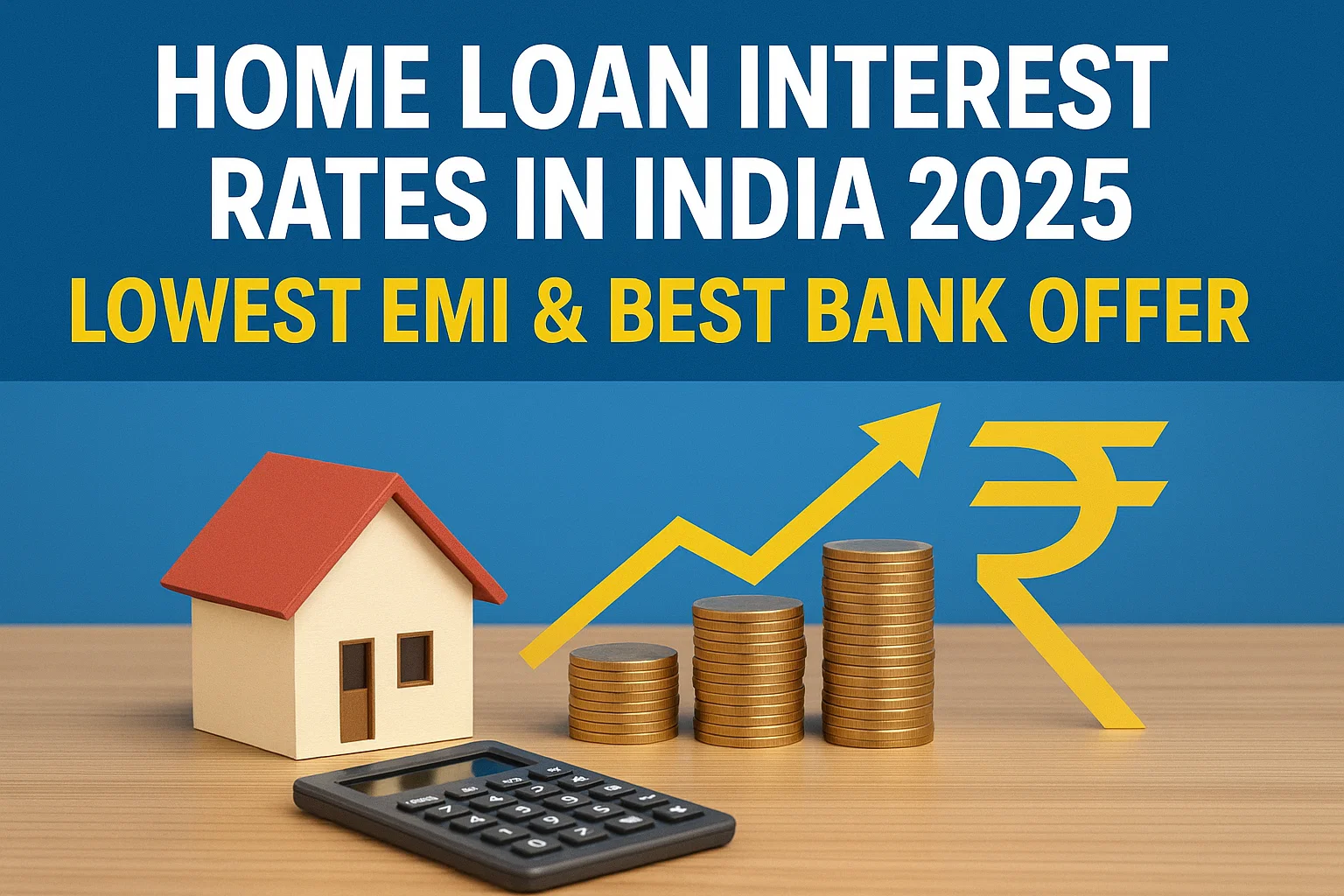 Home Loan Interest Rates in India 2025 – Lowest EMI & Best Bank Offer
